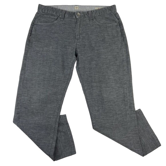 AGAVE Denim Mens No 11 Classic Coco Melange Straight Leg Jeans USA Made 34x27 - Picture 1 of 12